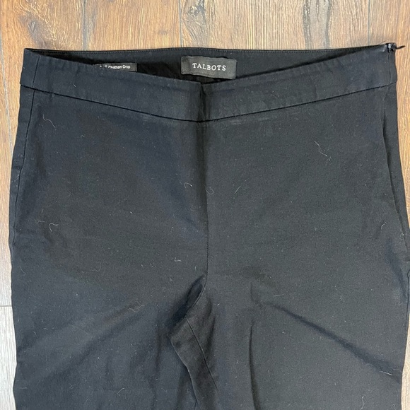 Talbots scalloped hem chatham crop SZ 6 - Picture 5 of 6